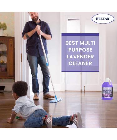 LAVENDER Multi-Purpose Cleaner 128oz - Extra Strong Floor Cleaner & Odor Eliminator - USA Made Deodorant Concentrate - Buy Online on GoSupps.com