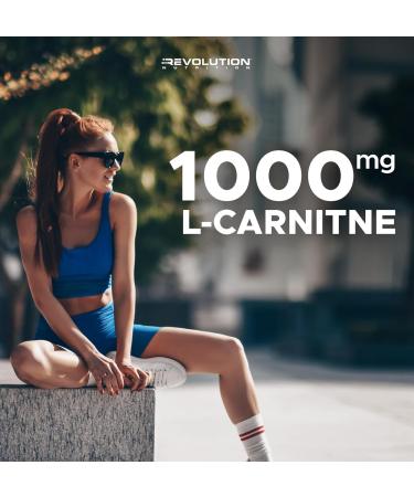 Revolution Nutrition Carnitine Cooler Powder L- Carnitine Tartrate Lean supplement Amino Acid Enhance Endurance Zero Calorie 1000 mg L- Carnitine 945 mg L-Lysine 150g 83 Servings (Candy Peach 0.33 Pound) Candy Peach 0.33 Pound - Buy Online on GoSupps.com