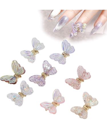 8pcs Nail Bow Decorations - Delicate Nail Art Stickers for Salon Quality Designs - International Shipping Available - Buy Online on GoSupps.com