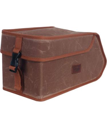 TOURBON Canvas Bicycle Pannier Insulated Cooler Bag - Khaki - Buy Online on GoSupps.com