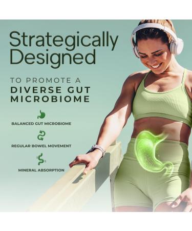 Prebiotic Fiber Supplement 5-in-1 Capsules - Natural Flow 5X Fiber XOS, GOS, FOS, Acacia and Agave Inulin, Daily Soluble Fiber Formula for Gut Support and Boost Good Bacteria Diversity, 120 Caps - Buy Online on GoSupps.com