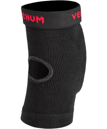 Venum Kontact Elbow Pads - Black/Red - XS | Lightweight Protection for Martial Arts & Sports | International Shipping Available - Buy Online on GoSupps.com