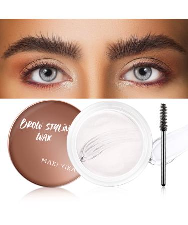 Eyebrow Soap Eyebrow Wax Kit - Clear Brow Styling Wax for Fluffy Brows, Waterproof Eye Brow Gel, Brow Soap, Long Lasting Eyebrow Makeup for Lamination Effect (1pcs) Set A