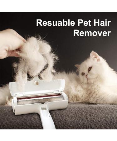 flintronic Pet Hair Remover Roller Reusable Hair Remover Brush for Cats and Dogs Pet Hair Remover Easy to Self Clean with 2PCS Pet Hair Remover for Sofa Carpet Furniture Clothes Bedding Blue - Buy Online on GoSupps.com
