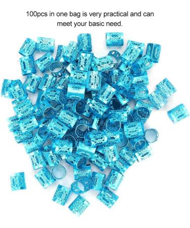 Headbands Four Colors Braids Beads Adjustable Tool Wig Accessories Braid Colorful (Gold Metal Cuffs Hair For Headbands + Silver + Blue + Green) Blue  - Buy Online on GoSupps.com