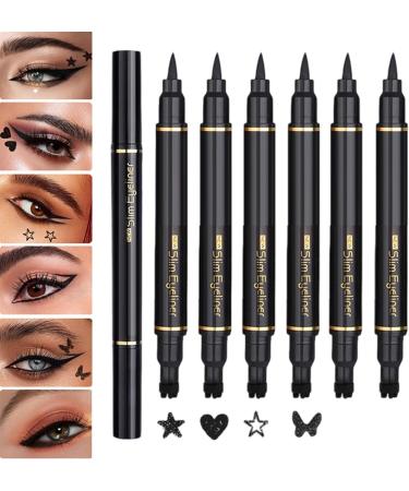 usefulbeauty Stamp eyeliner liquid eyeliner with stamp stencils Long lasting & waterproof for stage travel parties makeup cosmetics - Buy Online on GoSupps.com