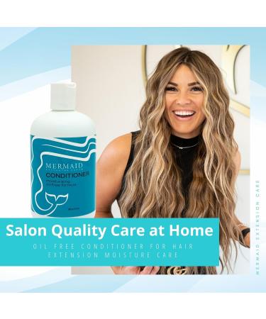 Ultra-Gentle Sulfate-Free Shampoo for Hair Extensions | Nourishing Formula | 16 fl oz - Buy Online on GoSupps.com