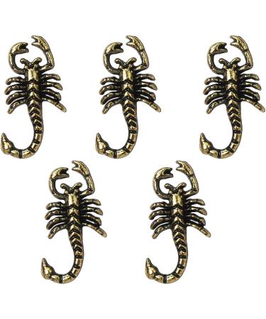 FEIlei Embossed Nail Charms 3D Scorpion Nail Art Accessories for DIY Nail Art Design Nail Art Decoration Jewelry Making - Buy Online on GoSupps.com
