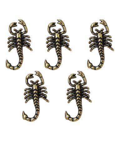 FEIlei Embossed Nail Charms 3D Scorpion Nail Art Accessories for DIY Nail Art Design Nail Art Decoration Jewelry Making