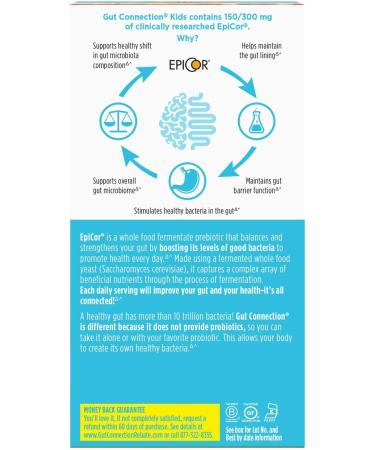 Country Life Gut Connection Kids Cognitive Balance - Sweet & Sour Chewable Tablets (100 Count) - Buy Online on GoSupps.com