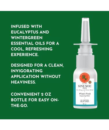 Sinusol DRBRX Complete Nasal Relief Bundle 2 oz Breathe Easy + 1 oz Allergy + Cold Remedy | Medication & Steroid Free Pure Essential Oils for Fast Congestion Sinus & Allergy Relief - Buy Online on GoSupps.com