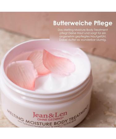 Jean & Len Melting Moisture Body Treatment - Peony & Lychee | Nourishing Vegan Body Butter for Normal Skin | Paraben & Silicone-Free 200ml - Buy Online on GoSupps.com