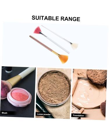 FRCOLOR 15 Pcs Eye Makeup Brush Set - Liquid Blush Foundation Eyeshadow Concealer & Fan Brush Kit | Assorted Colors for Professional Makeup & Dolls - Buy Online on GoSupps.com