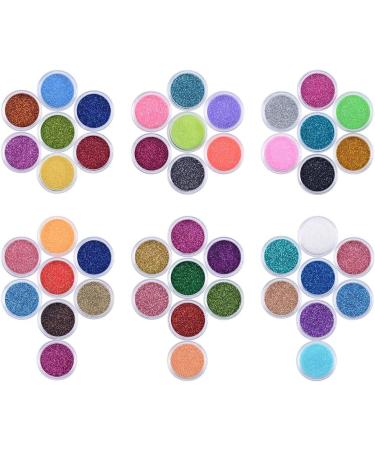 45 Colors Glitter Set - Resin Fine Glitter for Arts, Crafts, Nails, Makeup & Festivals - Buy Online on GoSupps.com