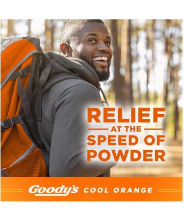 Goody's Extra Strength Headache Powders Cool Orange 24 ea - Pack of 6 - 144 Count - Buy Online on GoSupps.com