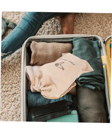 IMIKEYA Hair Dryer Bag Blow Dryer Travel Size Hair Dryer Drawstring Storage Bags Linen Bag Retractable Cable Universal - Buy Online on GoSupps.com