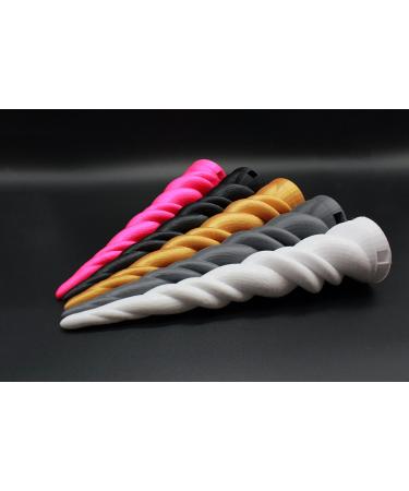 Alpha Precision Unicorn Horn Bridle Browband - MagicEinHorn - Unicorn Horse Pony Accessories (White)