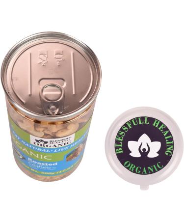Blessfull Healing Organic Natural Vegan Onion & Sour Cream Roasted Whole Cashew Nuts Crunchy Kaju 250 Gram - Buy Online on GoSupps.com