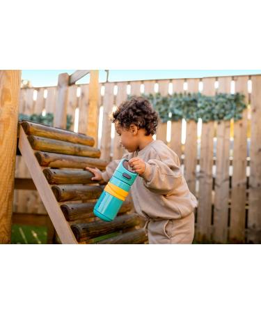 Tommee Tippee Superstar Insulated Flip Top Sportee Straw Cup 18m+ 11oz 2 Pack | Leak and Shake Proof Anti-Microbial Spout Blue & Orange - Buy Online on GoSupps.com