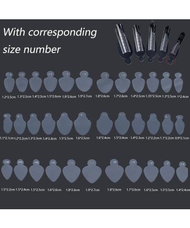 Qiuming 72-Piece French Nail Stencil Stickers | Dual Nail Shape Stickers for DIY French Nails | Perfect Nail Extension & Gel Designs - Buy Online on GoSupps.com
