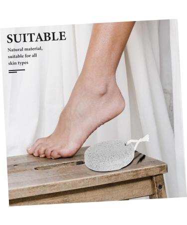 Exfoliant Pour Les Pieds Sous La Dissolvant De Pierre Gommage Des Pieds En Pierre Naturelle Pour Des Pieds Lisses Outil De Soin Des Talons Gris Clair - Buy Online on GoSupps.com