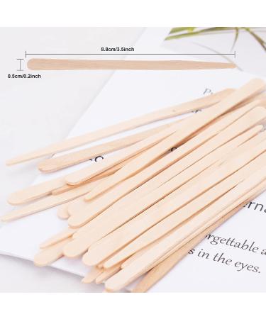 1200Pcs Eyebrow Wax Sticks | Wood Waxing Spatula Applicator for Body Hair Removal - Buy Online on GoSupps.com