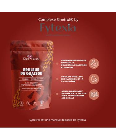 DIETI NATURA - Fat Burner Complex - Slimming Capsules - Promotes Weight Loss - Guarana - Non-GMO Gluten & Lactose Free - Made in France - 120 Capsules - Buy Online on GoSupps.com
