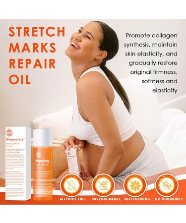 125ml Huile Anti-Vergetures Huile De Massage Vergetures Oil R paratrice Soins Corps Pour Peaux Fini Non Gras Non Collant Convient aux Femmes Enceintes Femmes 125 ml (Lot de 1) - Buy Online on GoSupps.com