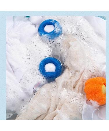 Bombki 6pcs Washing Balls Set Anti-Entangle Laundry Ball Reusable Eco-Friendly laundry Bal Laundry Balls for Hair Removal Anti-Static Fabric Softener Washer Balls (Orange) - Buy Online on GoSupps.com