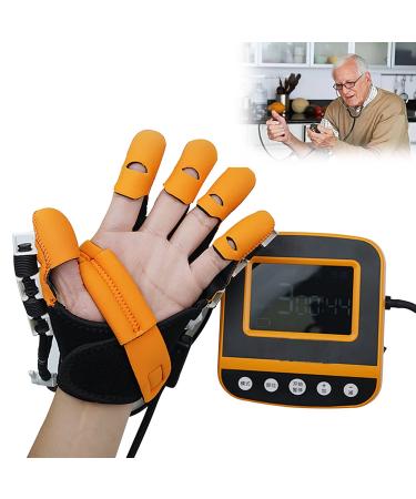 ZZBB Rehabilitation Robot Gloves Exoskeleton Manual Training Exercise Five Fingers Tuning Fork Finger Flexion and Extension Exercise Right-hand Small