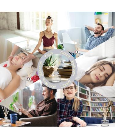 Hossian 10 Inch Reed Diffuser Sticks - 100 Natural Rattan Wood Aroma Sticks for Essential Oil Diffusion - Perfect for Home Fragrance - Buy Online on GoSupps.com