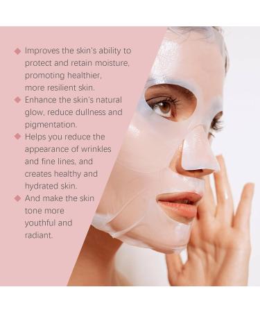 Bio-Collagen Face Mask | Deep Anti-Wrinkle Lifting Overnight Treatment | Firming & Elasticity Boost - Buy Online on GoSupps.com
