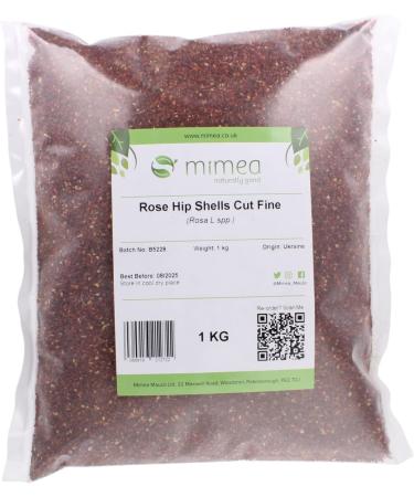 Rosehip Shells Cut Fine from Mimea - Great for Tea or Supplement 1kg - Buy Online on GoSupps.com