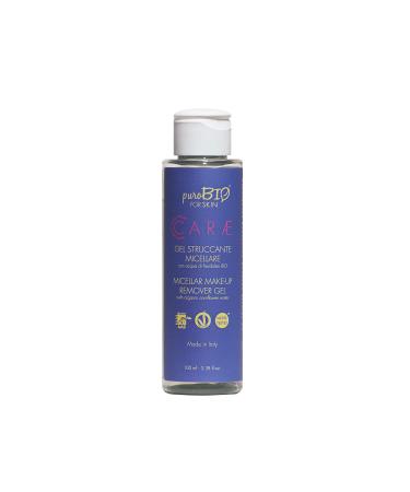 PUROBIO Line Carae Micellare Make-up Gel with Cornflower Water 100 ml