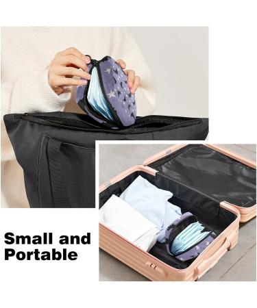 Guantierendiy Sanitary Napkin Storage Bag - Portable Menstrual Cup Pouch & Nursing Pad Holder (Multicolor) - Buy Online on GoSupps.com