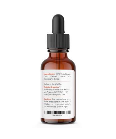 Organic Marula Oil 1oz - Cold Pressed Hydrating Facial Oil for Glowing Skin | International Shipping Available - Buy Online on GoSupps.com
