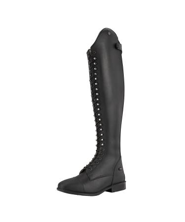 Winter-riding boots Legacy Venado Merino with polo lacing |Italian upper leather |Merino fur inner lining in the shoe and shaft |Maximum insulation and heat even in extreme cold |Black 40 EU XX-wide black