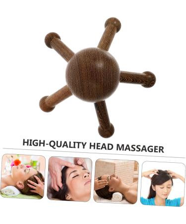 Ultechnovo 5 STK Hand Massager - Creative Wooden Head Claws Massage Device for Ultimate Relaxation | International Shipping Available - Buy Online on GoSupps.com