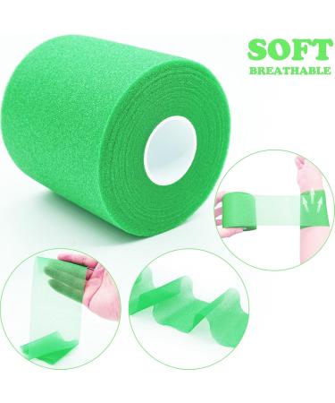 Foam Underwrap Sports Pre Wrap Athletic Tape - 8 Bright Color Rolls for Hair Elbow Ankles Wrists & Knees - International Shipping Available - Buy Online on GoSupps.com