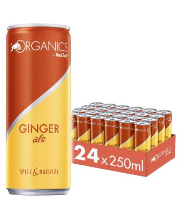 Red Bull Organics by Red Bull Ginger Ale 24 x 250 ml cans of organic drinks 24-pack WITHOUT DEPOSIT