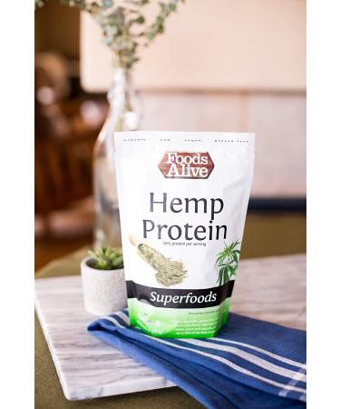 Foods Alive Organic Hemp Protein Powder - 8 Ounce - Buy Online on GoSupps.com