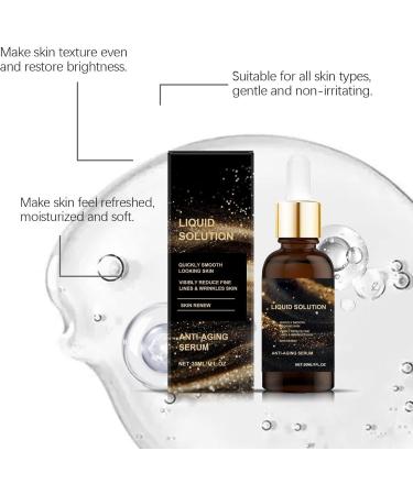 S rum anti- ge liquide s rum raffermissant et liftant pour le visage lotion l g re hydratante et d toxifiante r duit les rides et ridules convient tous types de peaux 3pcs - Buy Online on GoSupps.com
