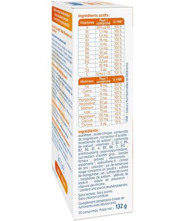 Alvityl - Vitality effervescent tablets - 12 vitamins and 10 minerals - From 12 years old - 30 tablets - Buy Online on GoSupps.com