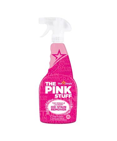 Stardrops - The Pink Stuff - The Miracle Laundry Oxi Stain Remover Spray 500ml RHUBARB 17.59 Fl Oz (Pack of 1)