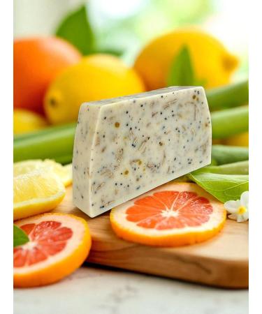  Lu.Flo Lu.Flo Gift Set Handmade Soap 3x100g Various Fragrances Vanilla Citrus Grapefruit & Lemongrass Gentle Body Scrub Original & Useful Women's Gift - Buy Online on GoSupps.com