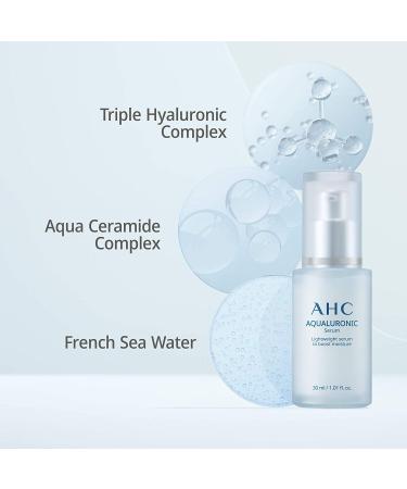 AHC Aqualuronic Serum 1.01 fl oz | Hydrating Facial Serum for Glowing Skin - Buy Online on GoSupps.com