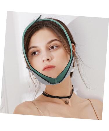 Baluue Face-lifting Tool Belt Beauty Bandage Reusable v Line Belt Slimming Mask Green Spandex - Buy Online on GoSupps.com