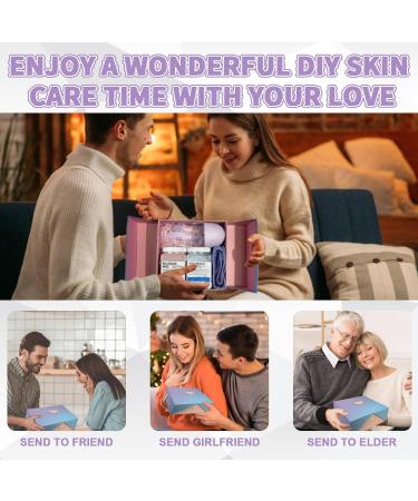 Jelly Mask Set - Professional Hyaluronic Acid & Rose Hydro Jelly Face Masks | Moisturizing DIY Mask Kit with Mixing Bowl & Headband - Perfect Gift - Buy Online on GoSupps.com