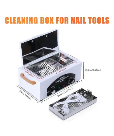SULLMAR High Temperature Dry Box Timer for Manicure & Hairdressing Tools | Heat Dry Box for Sterilizing Tweezers, Earrings & Metal Equipment - Buy Online on GoSupps.com