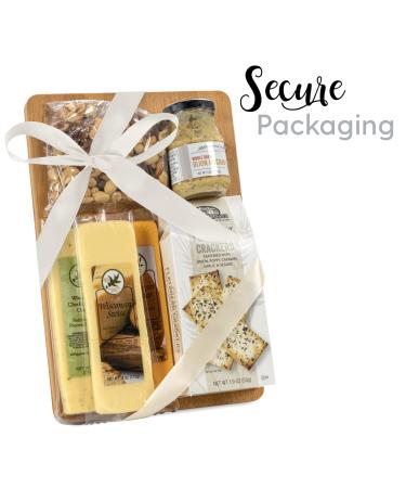 Milliard Ultimate Cheese Gift Basket with 100% Wisconsin Cheese  Crackers  Nuts and Mustard. Valentines Day Gifts Gourmet Food Gift Box - Buy Online on GoSupps.com